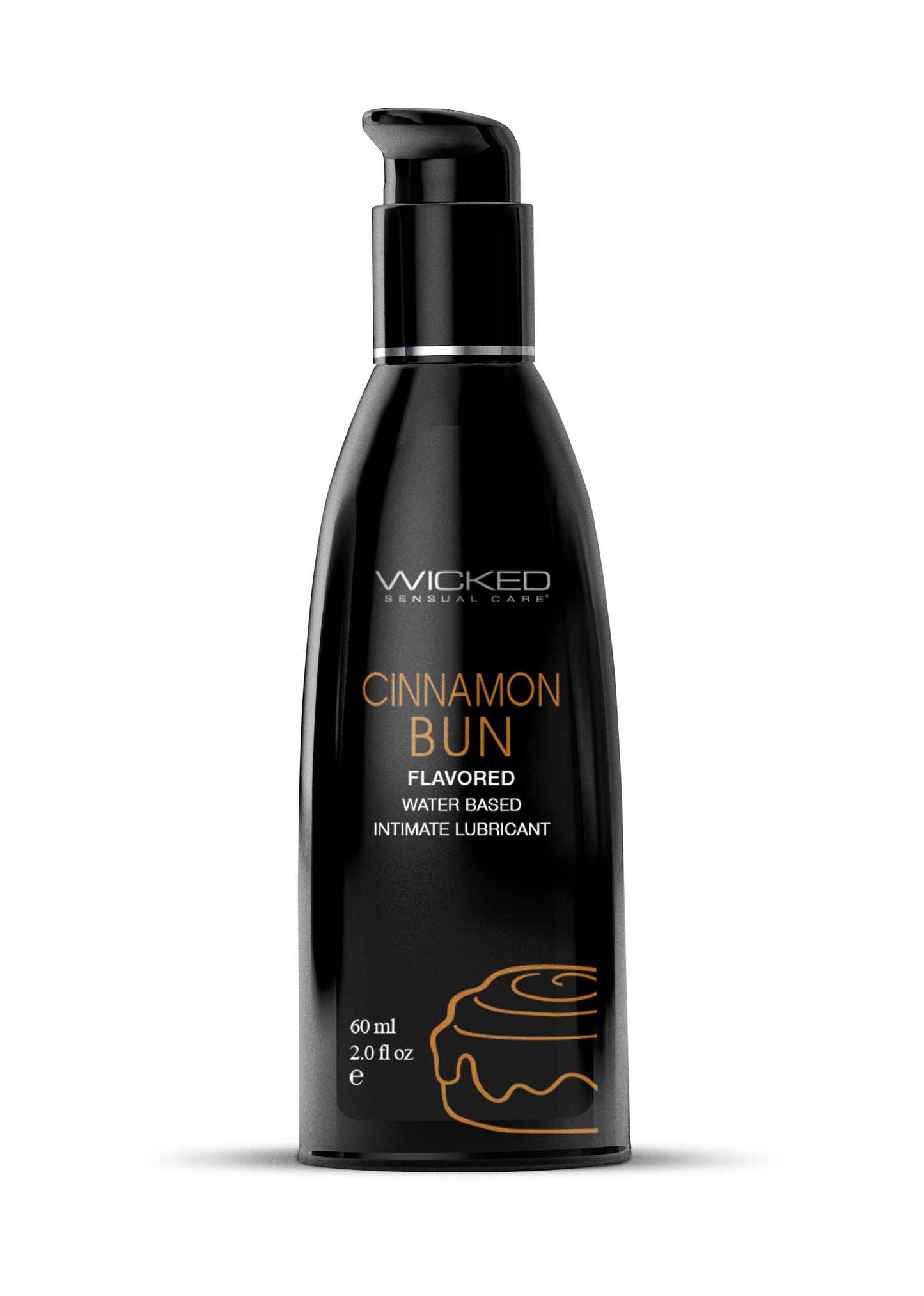 Aqua Cinnamon Bun Flavored Lubricant - Water Based | 2 oz